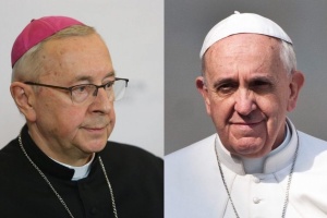 arcybiskup gądecki i papież Franciszek